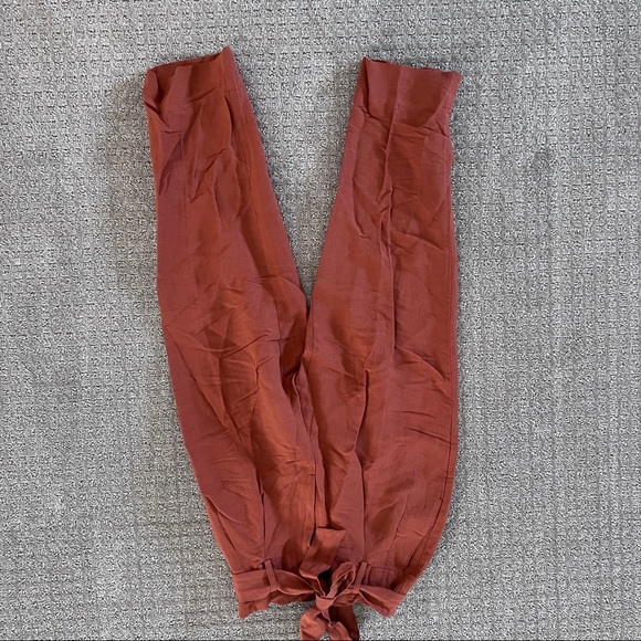 Madewell Drapey Paperbag Pants - Picture 3 of 6